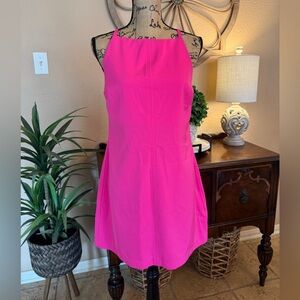 THML Vibrant Hot Pink Mini Dress